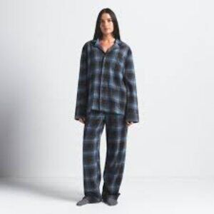 SKIMS Unisex Fleece Sleep Set Size M